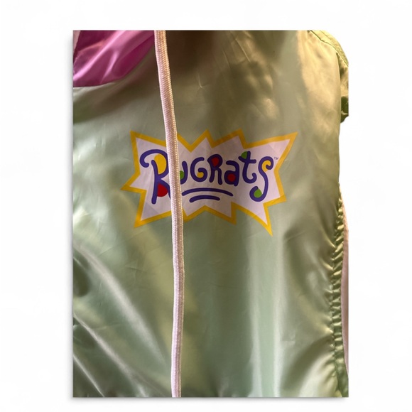 Nickelodeon Rugrats Pastel Windbreaker Jacket-Medium. Never worn - Picture 2 of 6